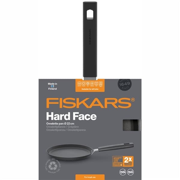 Fiskars Omelett-/pannkakspanna 22 cm Hard Face