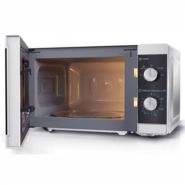 Sharp Microvågsugn 20l Mekanisk panel 800W Silver