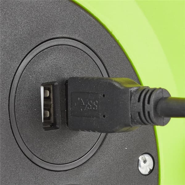 Nedis kabeltromle | Stikprop med sidebens jord | 25.0 m | 3000 W | 16 A | Slags jordforbindelse: Sidekontakter | 230 V AC 50/60 Hz | Kontakt Vinkel: 9