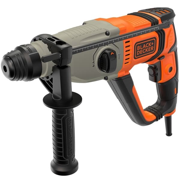 BLACK+DECKER Borrhammare i kitbox 800W SDS-Plus