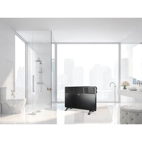 BLACK+DECKER Veggpanelvarmer 1200W