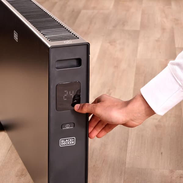 BLACK+DECKER Konvektionsradiator 2000W Digital Sort