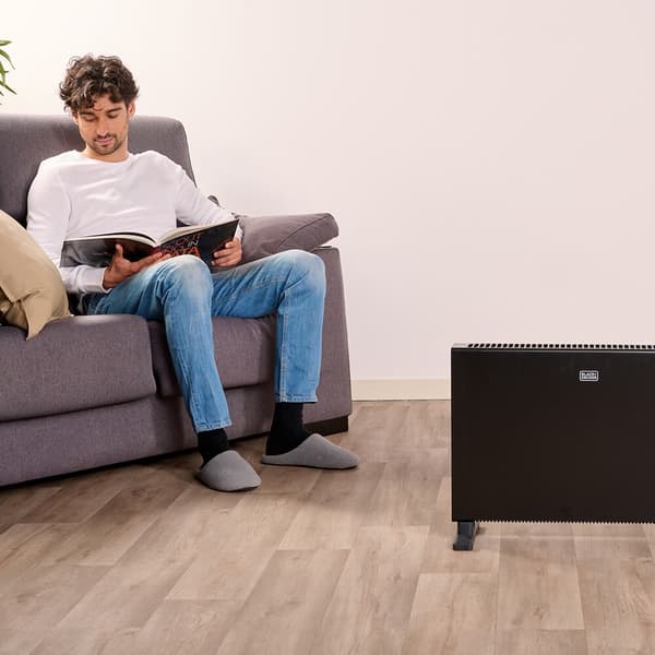 BLACK+DECKER Konvektionsradiator 2000W Digital Sort