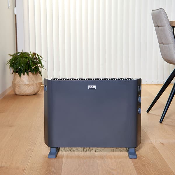 BLACK+DECKER Varmevifte 2000W Svart