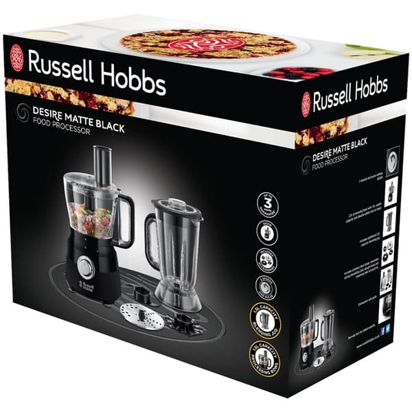Russell Hobbs Kjøkkenmaskin 24732-56 Svart kjøkkenmaskin