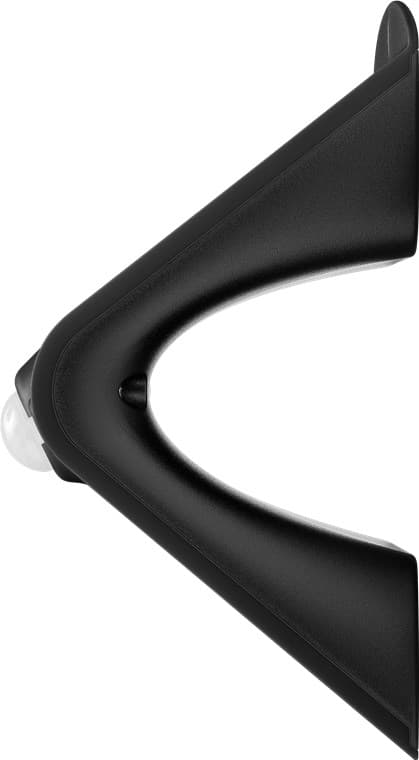 Goobay LED soldriven vägglampa med rörelsedetektor, 1,5 W neutral vit belysning för husingångar, garageportar och trappor