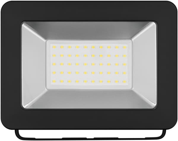 Goobay Utendørs LED-lyskaster, 50 W med 4250 lm, nøytralt hvitt lys (4000 K) og M16-kabelgjennomføring, egnet for utendørs bruk (IP65)