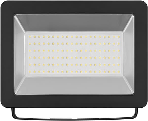 Goobay Utendørs LED-lyskaster, 100 W med 8500 lm, nøytralt hvitt lys (4000 K) og M16-kabelgjennomføring, egnet for utendørs bruk (IP65)