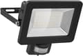 Pikkukuva 1 / 9: Goobay LED-strålkastare för utomhusbruk, 50 W, med rörelsedetektor med 4250 lm, neutralt vitt ljus (4000 K), PIR-sensor med ON/OFF-funktion och M16 ka