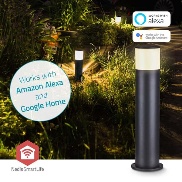 Nedis Smartlife Outdoor Light | 360 lm | Zigbee 3.0 | 10 + 4 W | Lämmin Valkoinen / RGB | 2700 K | Alumiini | Android™ / IOS