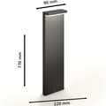 Miniatyrbilde 8 av 9: Philips Bustan Pollare Ultra Efficient LED 3,8W 800lm 2700K Antrasitt