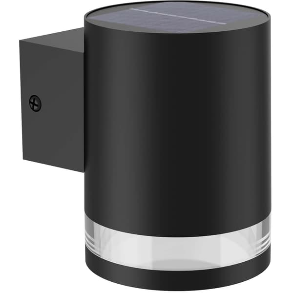 Philips Fyce Vegglampe Rett Solcell Ultra Efficient LED 200lm Svart Sort