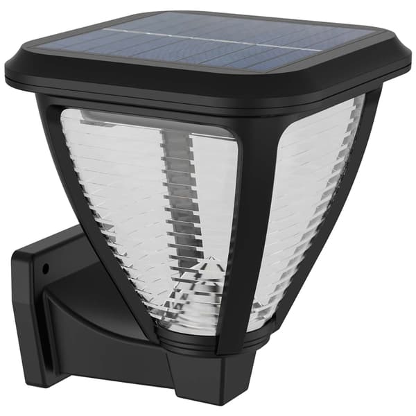 Philips Vapora Vägglampa Solcell LED 200lm Svart Sort