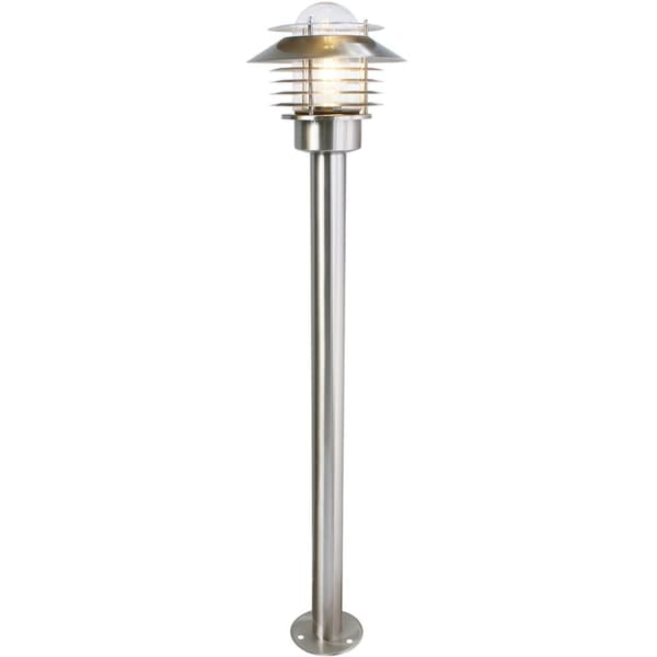 Llitt Stig Pullert Pollare 100cm E27-sokkel IP44 Aluminium