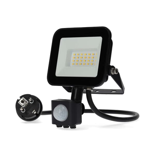 Nedis LED Projektører | 4000 K | Nominel lysstrøm: 1620 lm | IP44 | 1.00 m | Energiklasse: F | 220 - 240 V AC 50/60 Hz | 20 W
