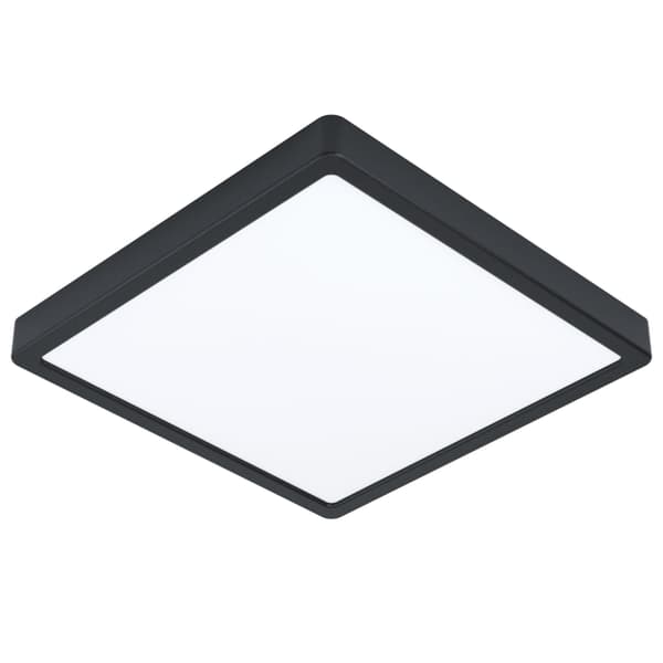 Eglo Argolis-Z utendørs taklampe svart 28,5x28,5 - TW - Zigbee, Bluetooth Sort, Hvit
