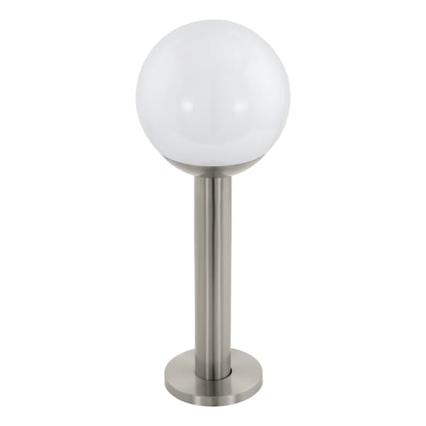 Eglo Nisia-Z udendørs gulvlampe i rustfrit stål og hvid H52.5 - RGB + TW - Zigbee, Bluetooth Rustfrit stål, Hvid