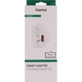 Miniatyrbilde 7 av 8: Hama Stikkontakt Adapter 3-Way Med Bryter Adapter Hvit