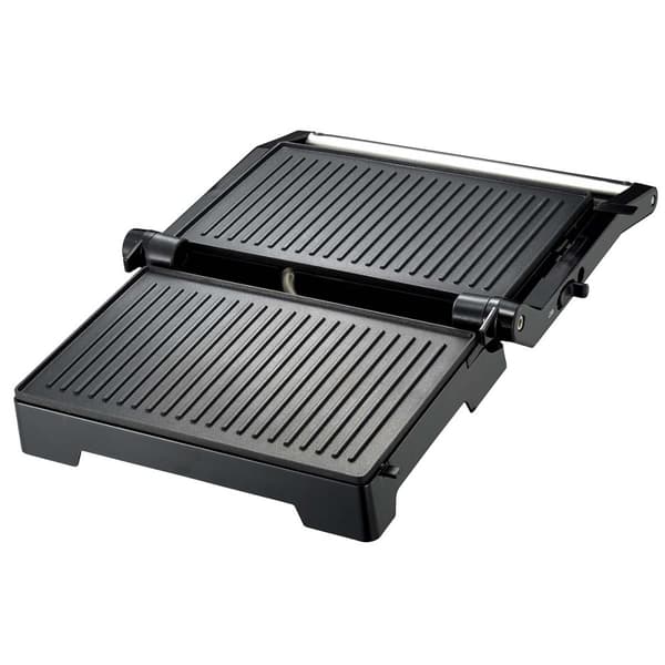 MELISSA Panini-grill och kontaktgrill med non-stickbeläggning och överhettningsskydd 1000W Svart