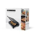 Miniatyrbild 8 av 9: MELISSA Panini-grill och kontaktgrill med non-stickbeläggning och överhettningsskydd 1000W Svart