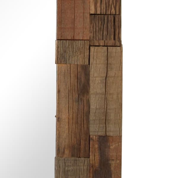 vidaXL spejl 50 x 110 cm massivt genbrugstræ