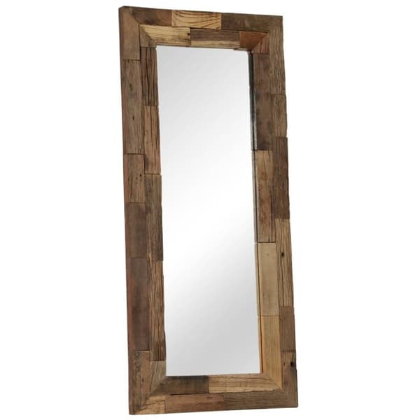 vidaXL spejl 50 x 110 cm massivt genbrugstræ
