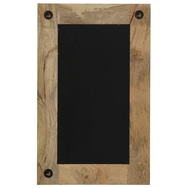 vidaXL Spegel i massivt mangoträ 50x80 cm