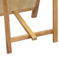 Miniatyrbillede 5 af 6: vidaXL fritstående spejl 48 x 46,5 x 150 cm massivt egetræ