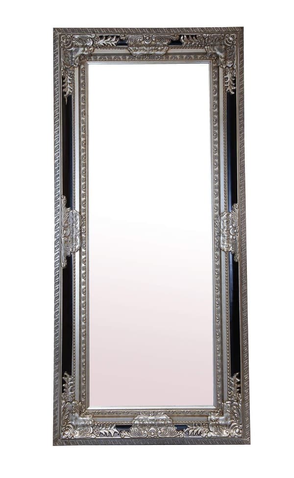 SPEGEL silver/svart 60x160cm