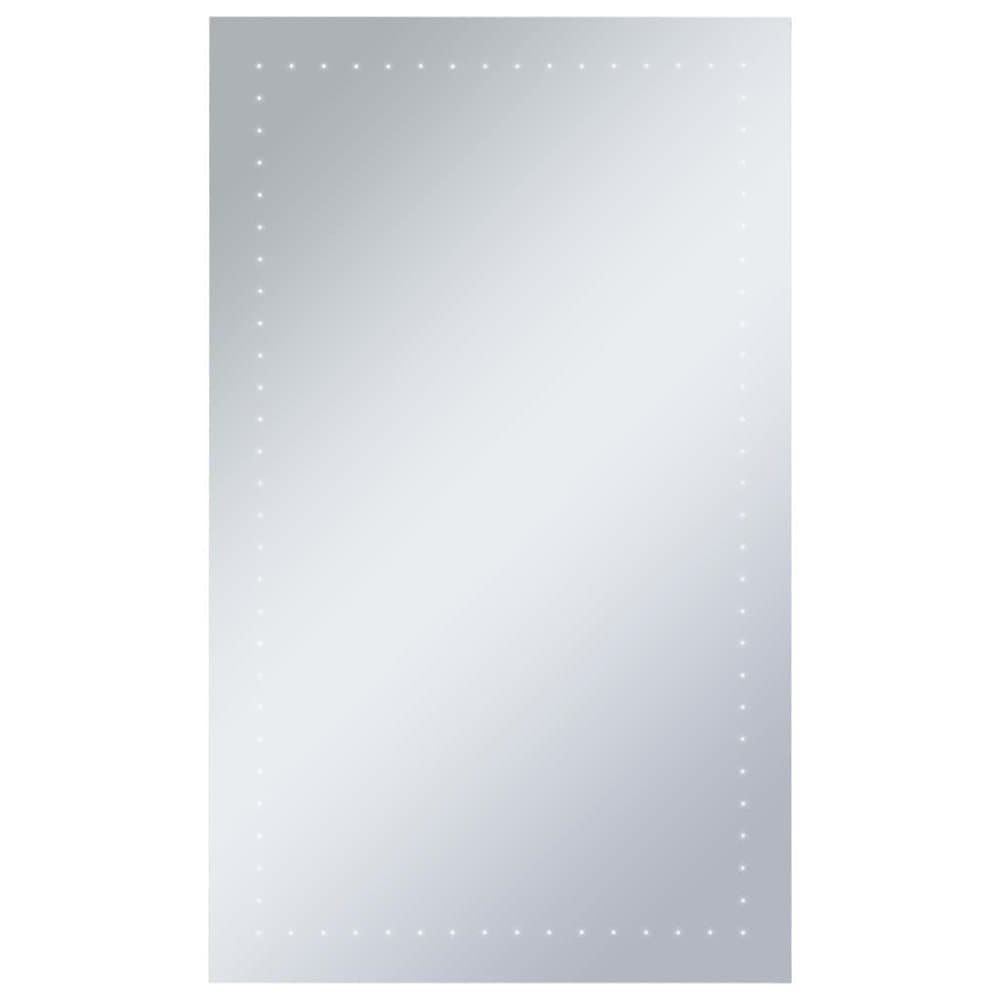 vidaXL LED-veggspeil til bad 60x100 cm
