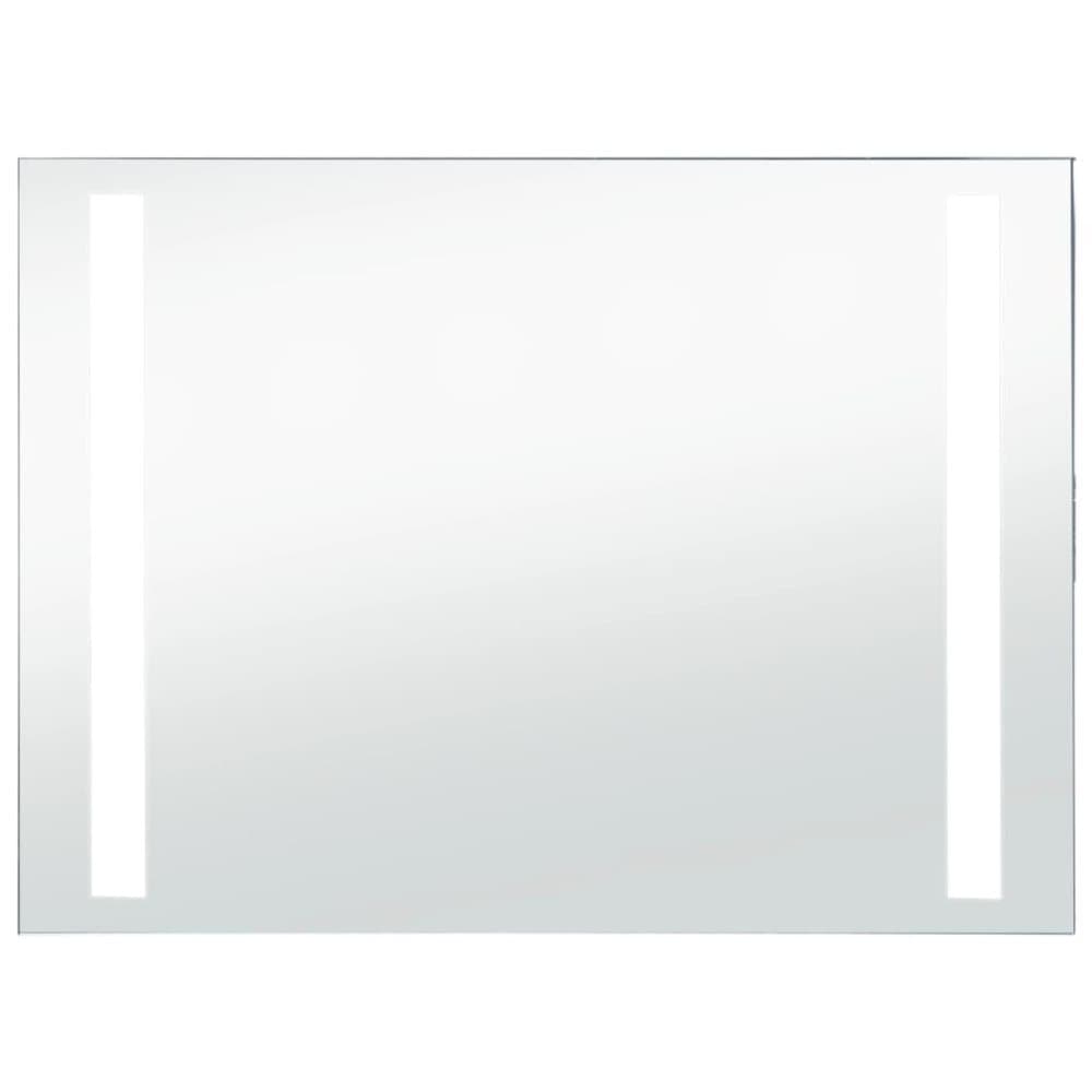 vidaXL LED-veggspeil til bad 100x60 cm