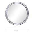 Miniatyrbilde 5 av 7: vidaXL Veggspeil 50 cm herdet glass