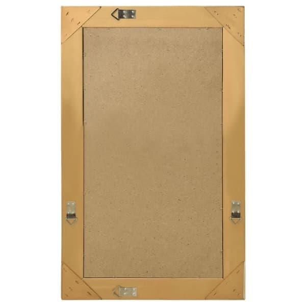 vidaXL Väggspegel barockstil 50x80 cm guld