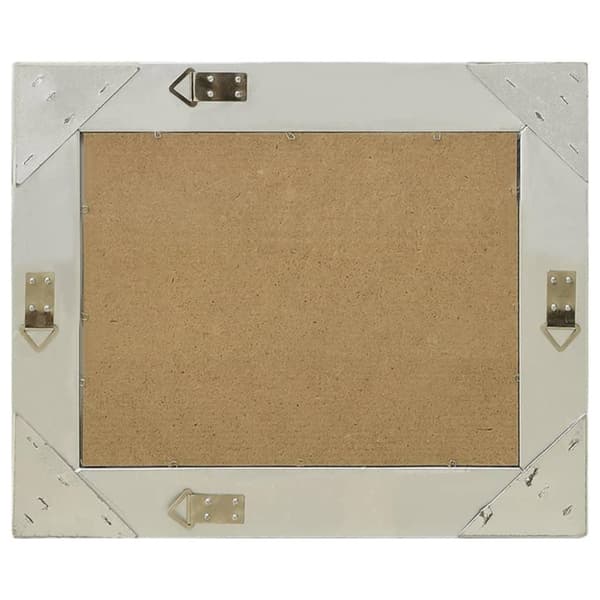 vidaXL Väggspegel barockstil 50x40 cm silver