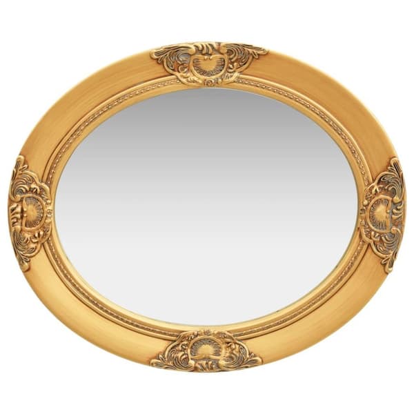vidaXL Väggspegel barockstil 50x60 cm guld