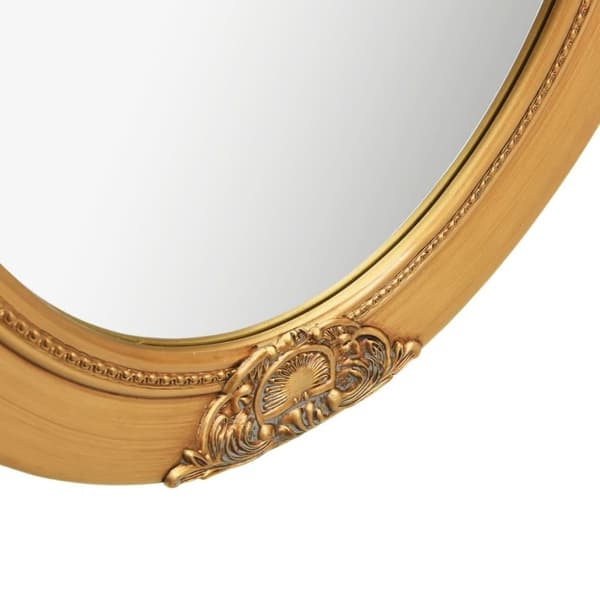 vidaXL Väggspegel barockstil 50x60 cm guld