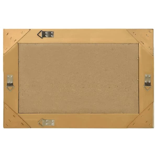 vidaXL Väggspegel barockstil 60x40 cm guld