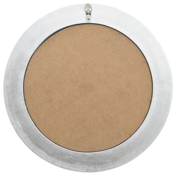 vidaXL Väggspegel barockstil 50 cm silver