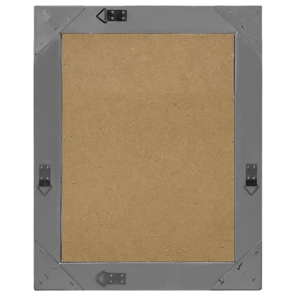 vidaXL Väggspegel barockstil 50x60 cm svart