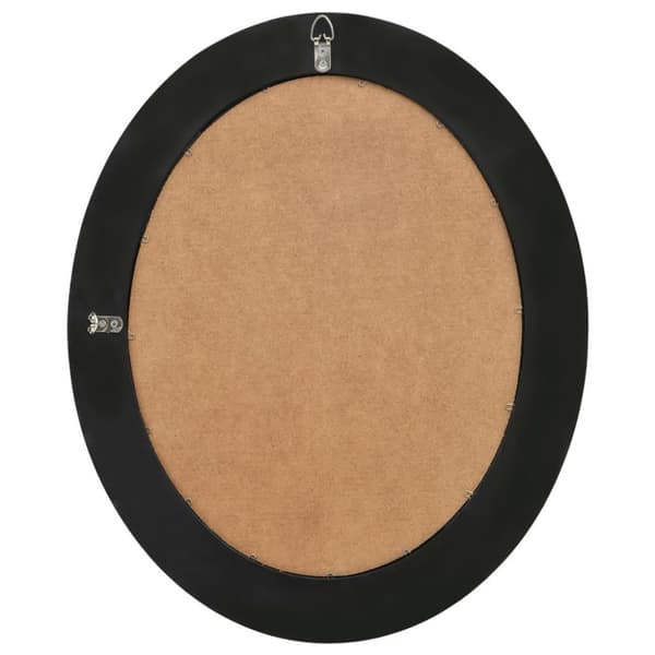 vidaXL Veggspeil barokkstil 50x60 cm svart