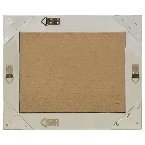 vidaXL Väggspegel barockstil 60x40 cm silver