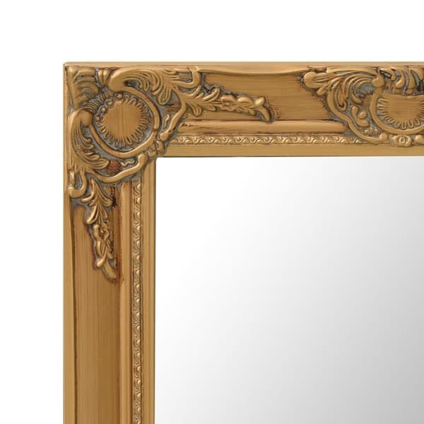 vidaXL Väggspegel barockstil 50x60 cm guld