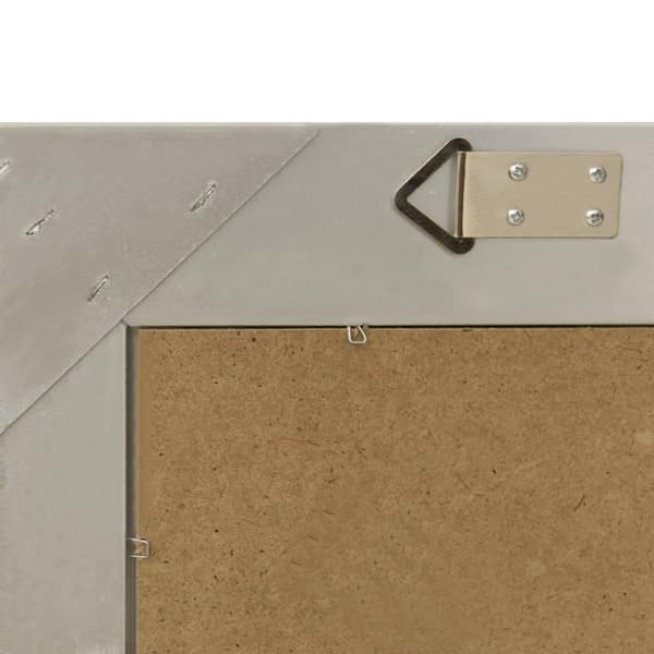 vidaXL Väggspegel barockstil 50x60 cm silver