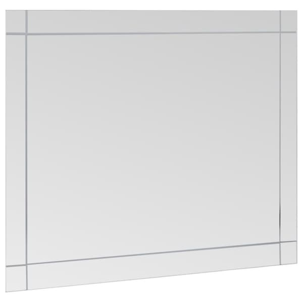 vidaXL Veggspeil 100x60 cm glass
