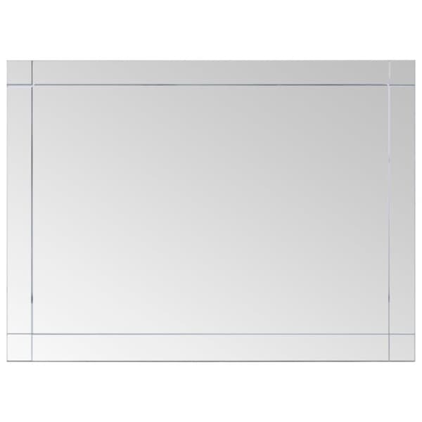 vidaXL Väggspegel 60x50 cm glas