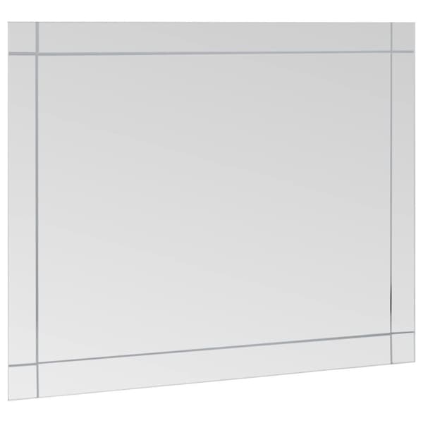 vidaXL vægspejl 80x60 cm glas