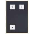 Miniatyrbild 4 av 5: vidaXL Spegel guld 60x40 cm