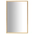 Miniatyrbild 1 av 5: vidaXL Spegel guld 60x40 cm