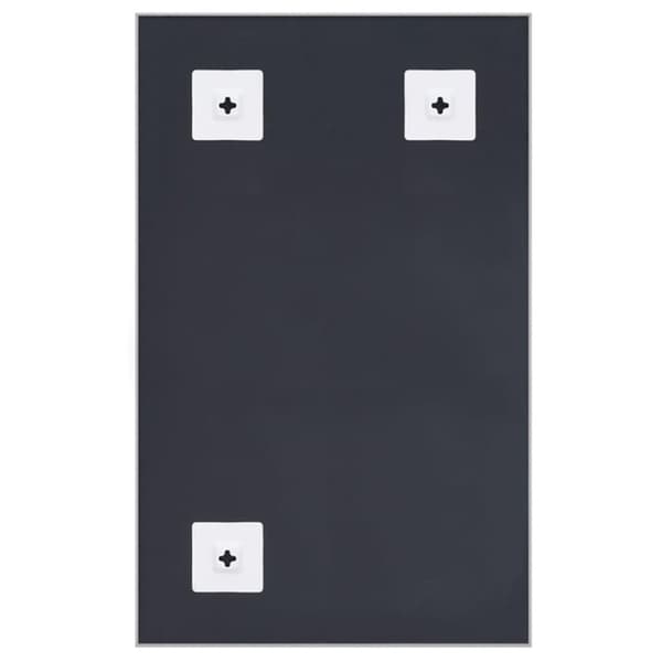 vidaXL Peili hopea 70x50 cm