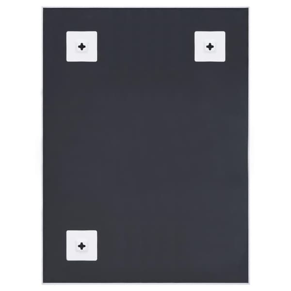 vidaXL Speil hvit 80x60 cm